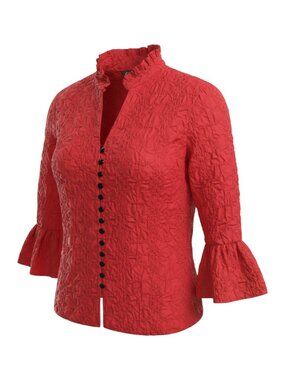 Go Silk Women's Button Down Blouse S